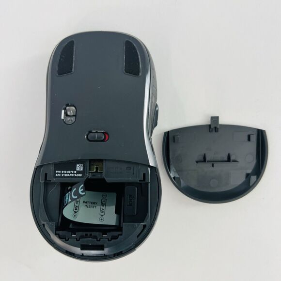 Logitech M510 Wireless Computer Mouse Graphite w/ USB, READ PARTS - Picture 7 of 9